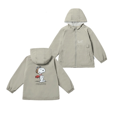 防风雨防污加绒外套HAPPYNOCNOC