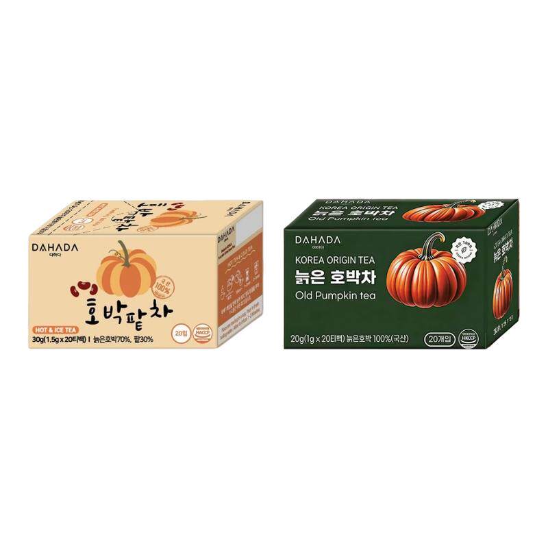 韩国DAHADA老南瓜茶南瓜红豆茶