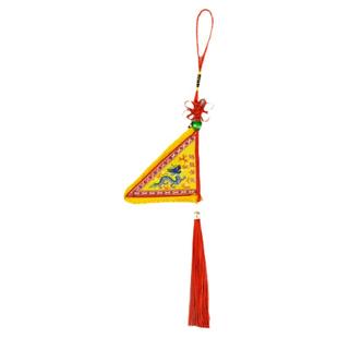 龙年饰品妈祖小令旗创意平安祈福车挂挂饰湄洲妈祖可随身携带礼物