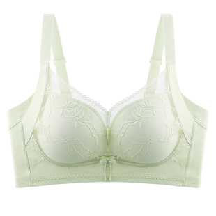 云感舒适无侧骨小胸聚拢不外扩内衣B杯上薄下厚1.2莫代尔棉文胸罩