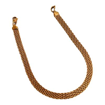 钛钢表带欧美ins博主choker颈链