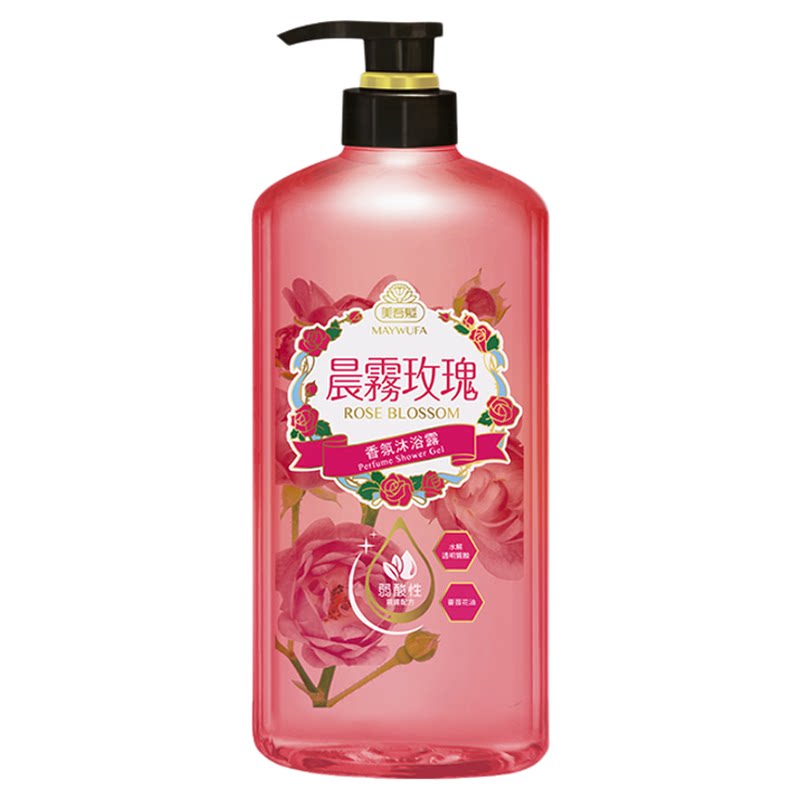 美吾发玫瑰花香沐浴露