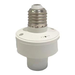 离线智能语音灯头E27通用灯座家用语音控制开关无线声控灯口底座