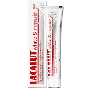 乐卡露亮白防龋含氟牙膏75ml美白羟基磷灰石去黄去口臭防龋齿正品