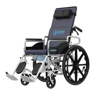 轮椅车折叠超轻便小便携带坐便器多功能瘫痪老年人专用手推代步车