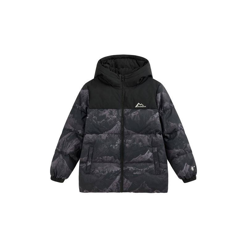 乔丹儿童五防保暖羽绒服