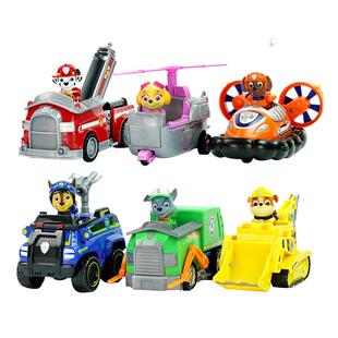 正版汪汪队立大功玩具救援车汪汪队大号套装毛毛莱德阿奇儿童礼物
