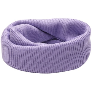 羊毛绒秋冬围脖男女颈椎假领加厚保暖羊毛线脖套针织脖子围巾套头