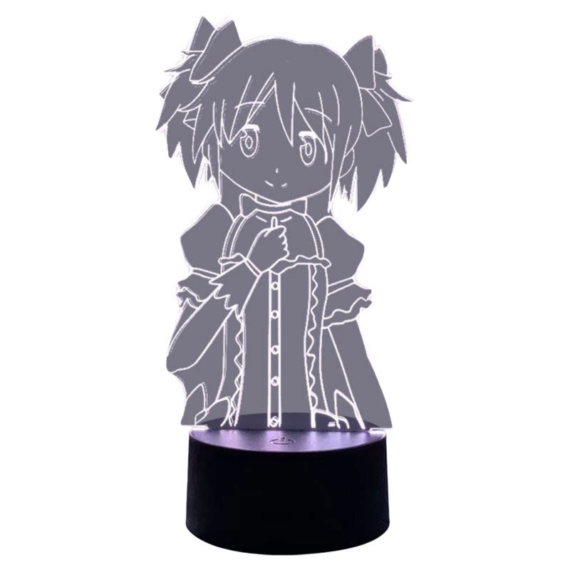 魔法少女小圆周边鹿目圆氛围灯