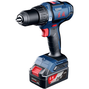 东成20V无刷冲击锂电钻WJZ05-13E电动螺丝刀充电式手电钻起子机