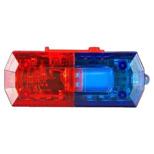 肩灯爆闪灯警示闪光灯红蓝LED充电肩夹闪烁灯夜间巡逻代驾信号灯