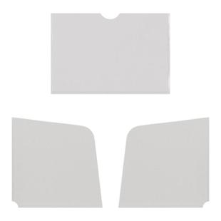 爱国牛TN旅行笔记本复古活页日记本PVC收纳袋3个口袋贴多功能DIY