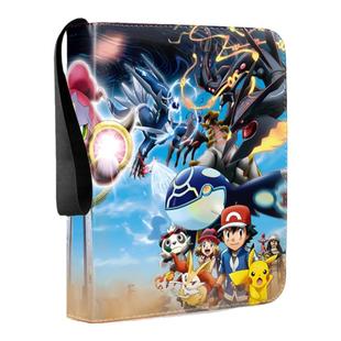 精灵宝可梦卡册神奇宝贝收纳册皮质活页拉链卡片卡册收集册收藏册