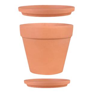 红陶盆无孔带盖托盘DIY仓鼠夏季降温散热置放冰袋自制冷空调吸水