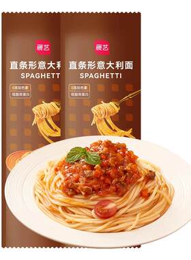 展艺意大利面120g低脂高蛋白