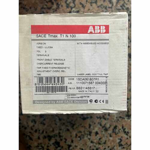 询价下单ABB断路器SACE-Tmax   T1N100-80A