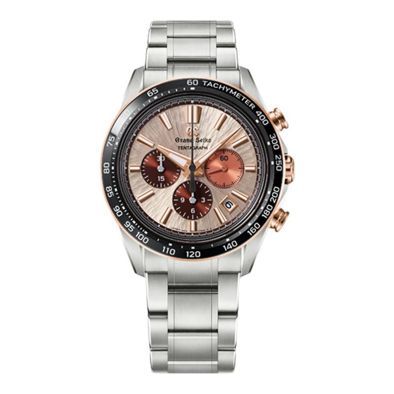【限量款Tentagraph】GrandSeiko冠蓝狮gs计时机械手表SLGC006G