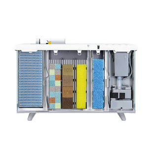 适配画法几何智能鱼缸全套配件改装过滤增氧改造出水口增高架升级