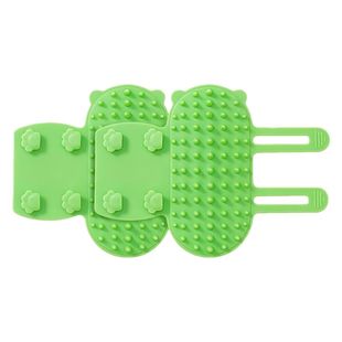 猫咪蹭痒器硅胶宠物桌腿绑带梳贴墙角按摩小猫抓板蹭毛神器猫玩具