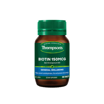 汤普森维生素BH生物素B7100片/瓶