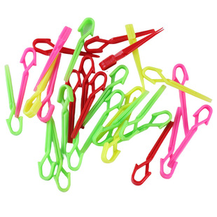 理发店PP分区定位夹美发用品工具烫发纸皮卡路纹理冷烫专业交叉夹