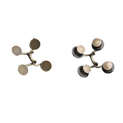 风纪纽扣无痕松紧调节收腰神器