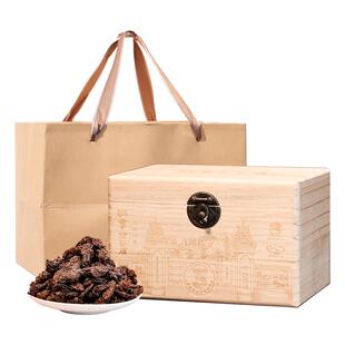 书剑2025年三年陈班章茶头云南普洱茶熟茶散茶500克老茶头茶叶