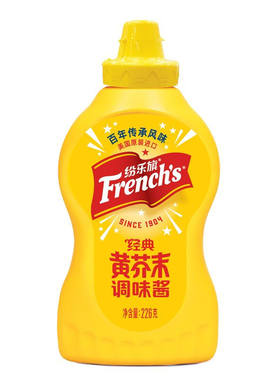 纷乐旗经典黄芥末调味酱226g