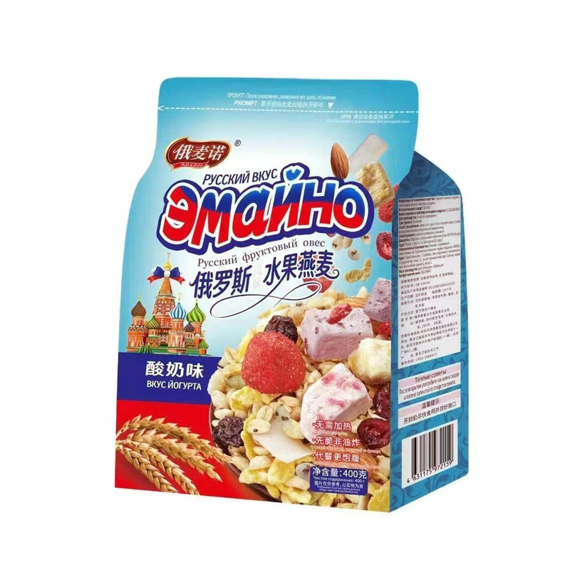 俄麦诺俄罗斯风味水果燕麦400g