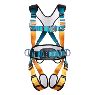 新国标全身五点式安全带高空作业安全绳套装空调安装保险装备全套