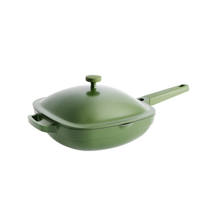 YESU野蔌原野绿锅具套装不粘炒锅平底锅煎锅奶锅汤锅乔迁实用礼物