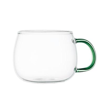 玻璃杯耐高温家用带把透明泡茶