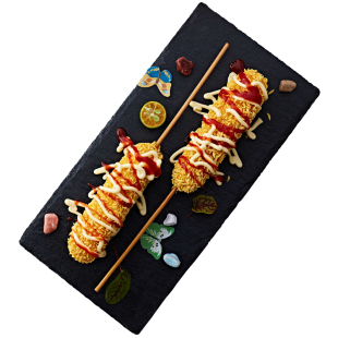 大成芝士热狗棒拉丝800g韩式芝士棒拉丝热狗网红小吃油炸半成品