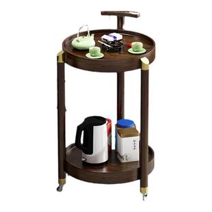 麻将桌小茶几客厅移动边几沙发边柜棋牌室茶台牌桌旁放茶杯茶水架