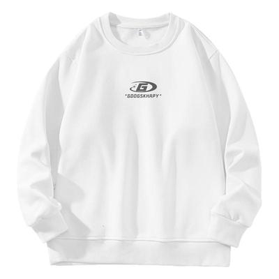 小尼力复古潮牌圆领卫衣