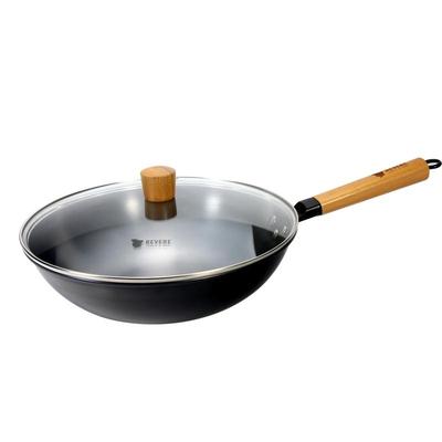 revere旗舰店精铁30cm炒锅不粘锅
