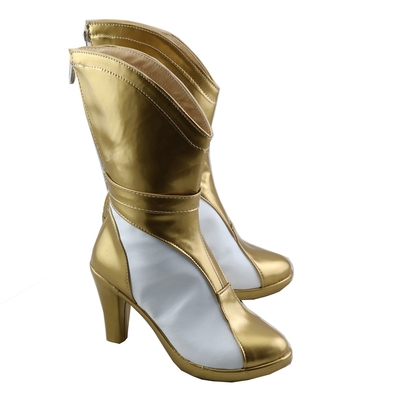 英雄联盟 KDA至尊阿狸  cosplay鞋 cos鞋来图定做