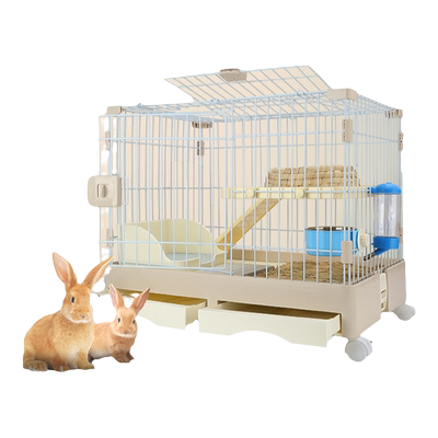 派特斯兔笼套餐抽屉设计方便清理