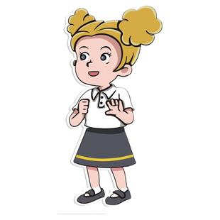 2026新外研版小学英语卡通人物黑板贴卡片公开课教具板书词条闪卡