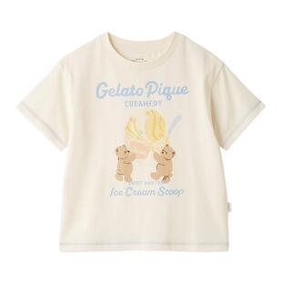 gelato pique26春夏新品儿童睡衣冰淇淋熊短袖T恤居家PKCT262428