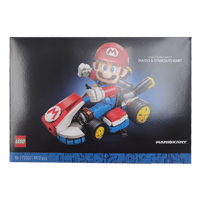 【自营】乐高积木72037超级马力欧赛车拼装玩具任天堂生日礼物