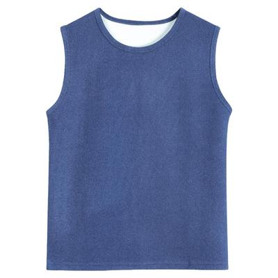 胖男童保暖背心内穿一体加绒加厚