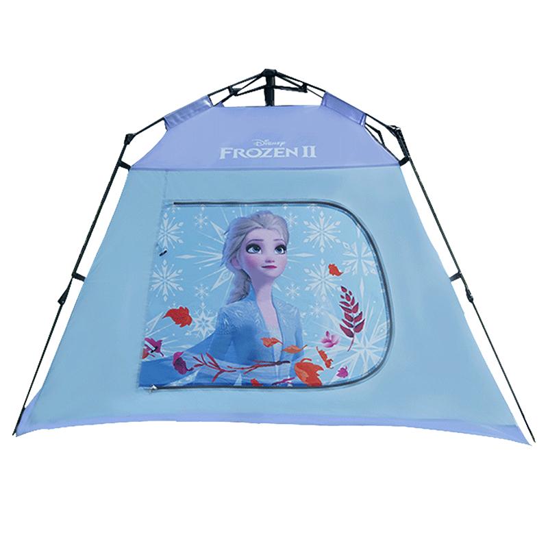 麦斯卡×迪士尼帐篷户外露营装备全自动帐篷艾莎公主室内儿童帐篷