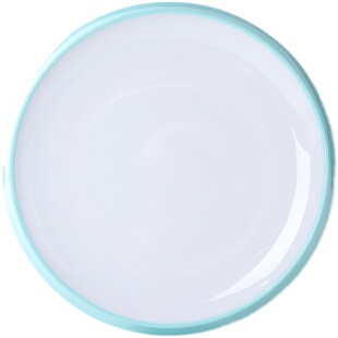 密胺仿瓷盘子商用火锅菜碟创意圆形西餐厅菜盘面盘饭店餐具凉菜盘