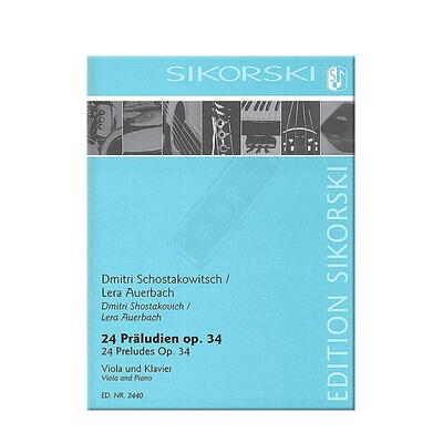 肖斯塔科维奇24首前奏曲op34中提