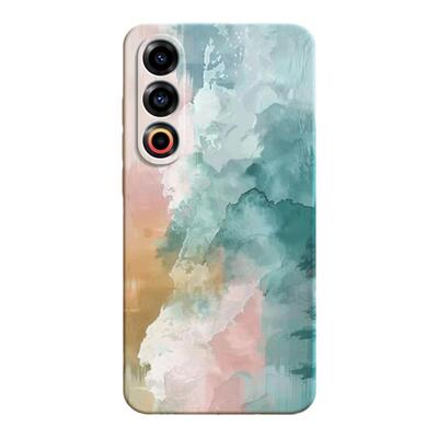 青山色适用魅族21手机壳21Pro/21Note新款Meizu液态硅胶保护套MZ全包防摔二十一por男女n0te油画涂鸦艺术外壳