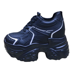 老爹鞋增高14cm厚底网红休闲女鞋透气2026春季百搭小个子12cm鞋子