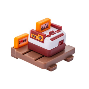 机械键盘帽小霸王个性透光可替换卡带单个键帽送男朋友红白机键帽