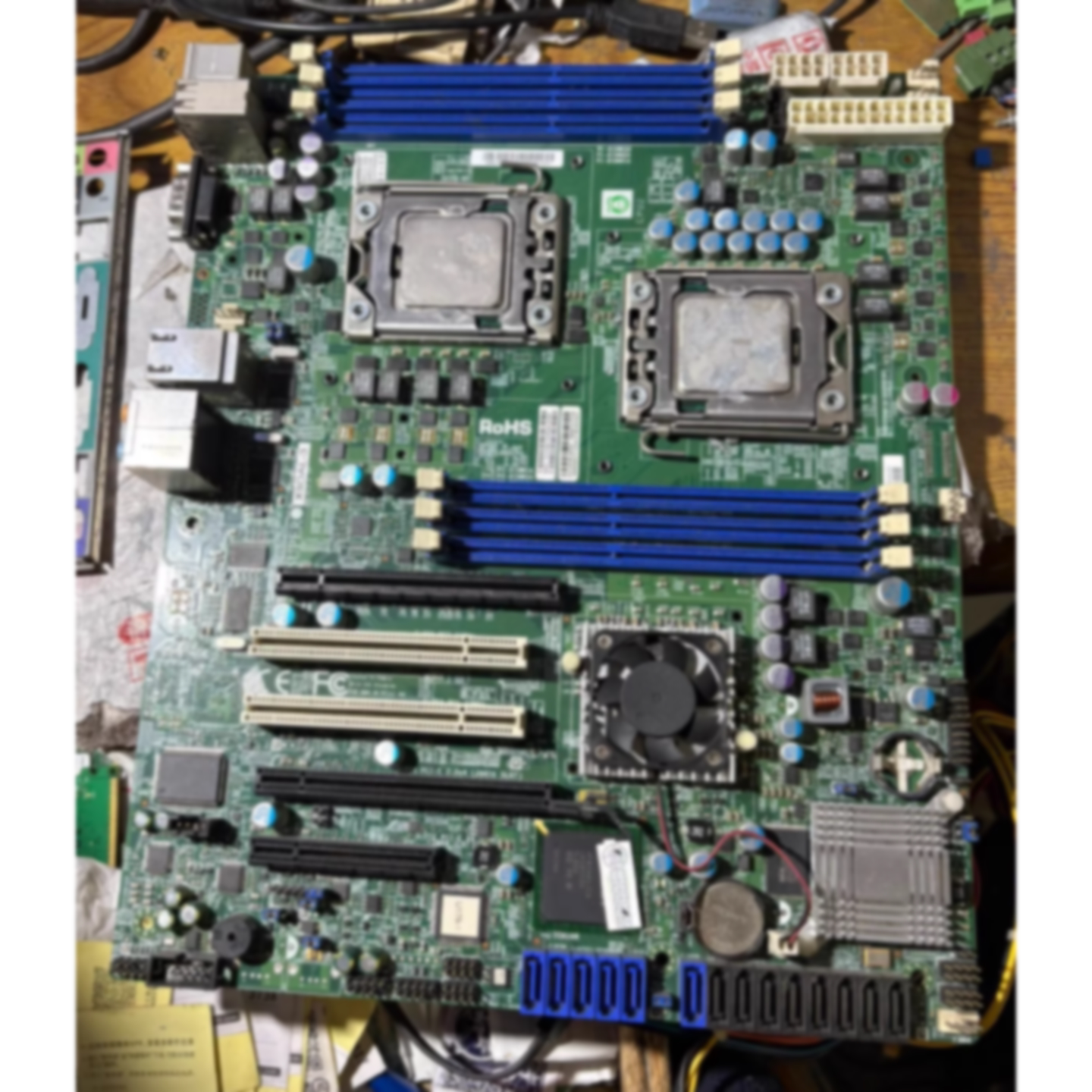 议价超微 X8DAL-3 双路1366服务器工作站主板