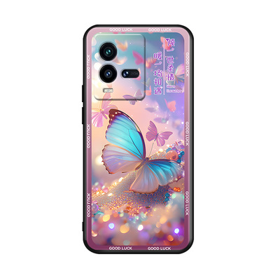 luckrider适用于vivoiQOO10手机壳iqoo十好看ipoo10唯美V2217A梦幻v2217a硅胶viv0iq0010高级感5g软爱酷10后